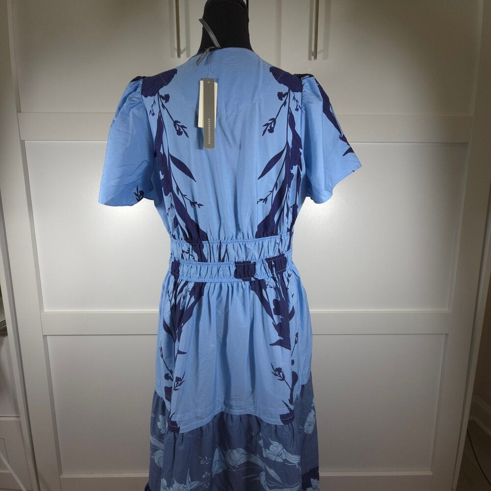 NWT Anthropologie Somerset Maxi Dress. Size L. Retails $168 100% Cotton - Picture 6 of 13
